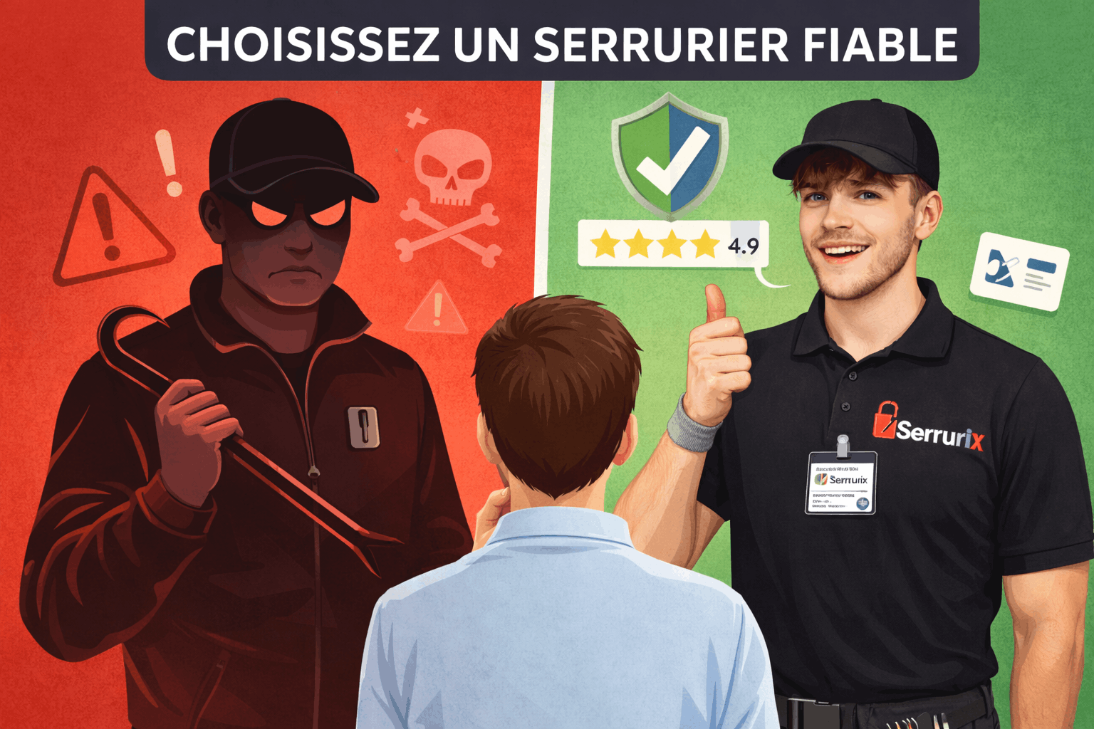 Choisir serrurier de confiance Vienne 38200