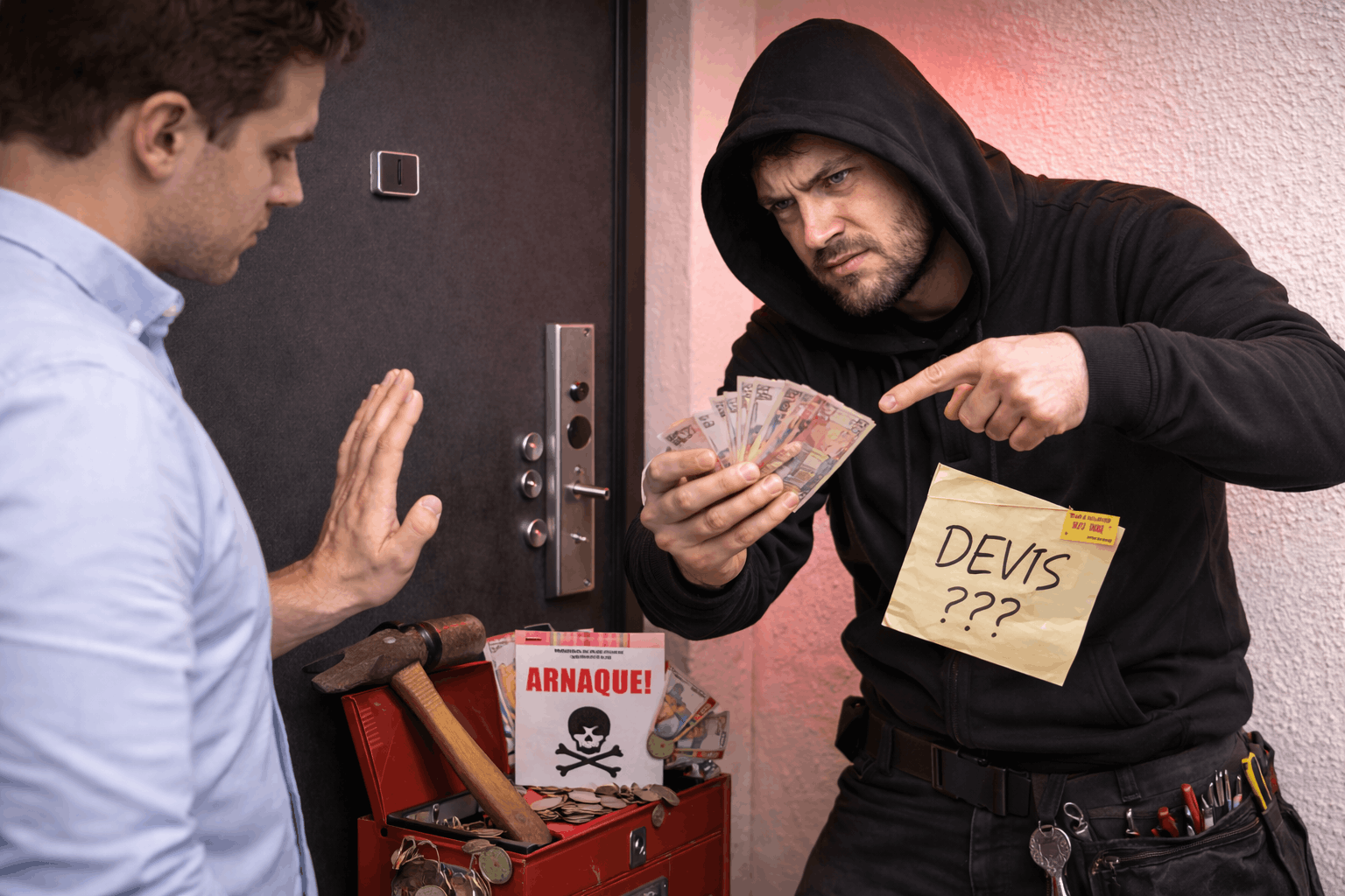 Éviter l’arnaque du faux serrurier