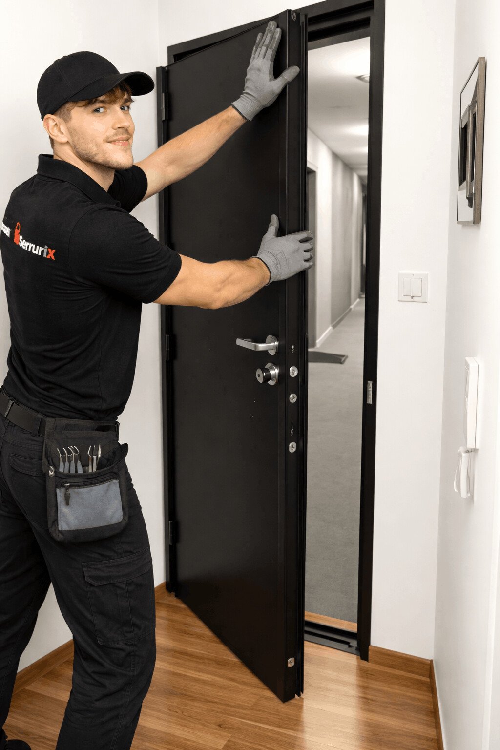 Pose blindage de porte à Vienne 38200 par Serrurix